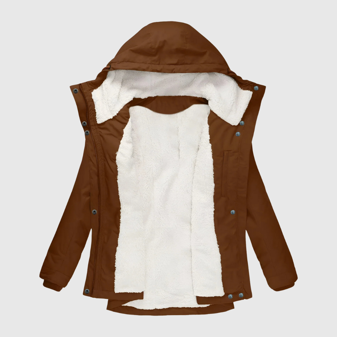 Women's Long Waterproof Winter Coat | Wind Proof & Warm