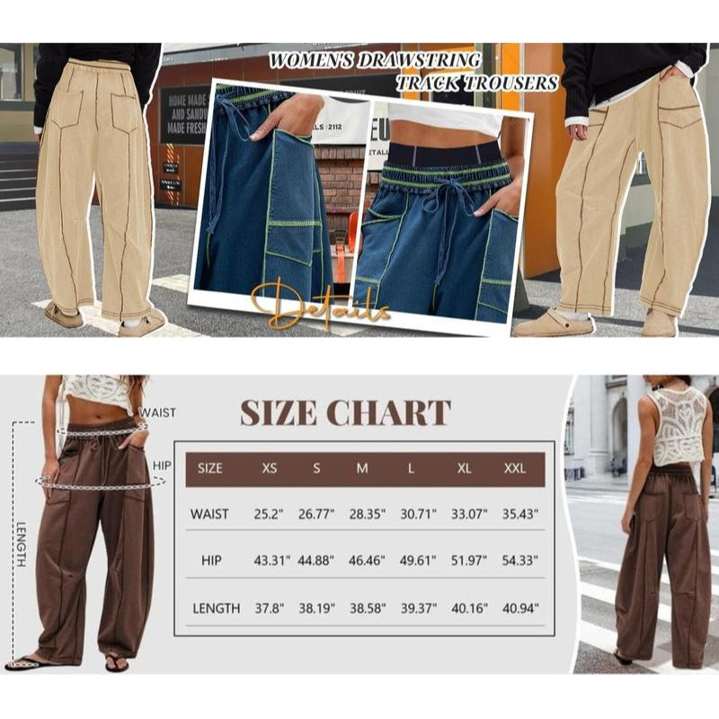 Women's Barrel Sweatpants | High-Waisted Relaxed Fit 9
