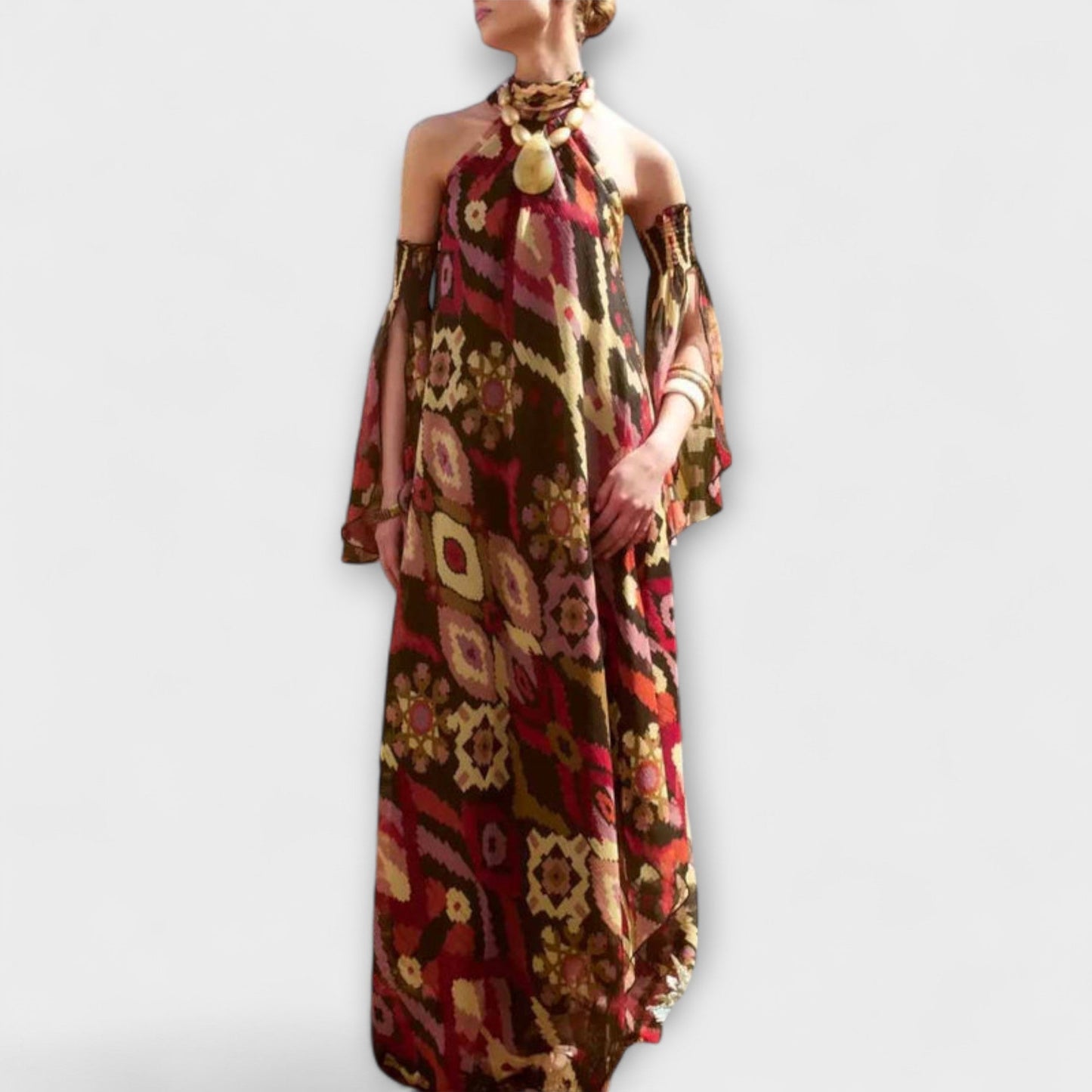 Bohemian Maxi Dress for Festivals & Events