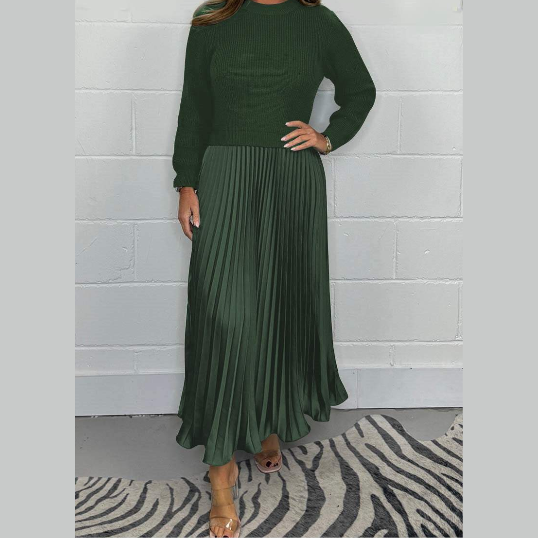 Kathleen Knit Sweater & Skirt Ensemble for Any Occasion