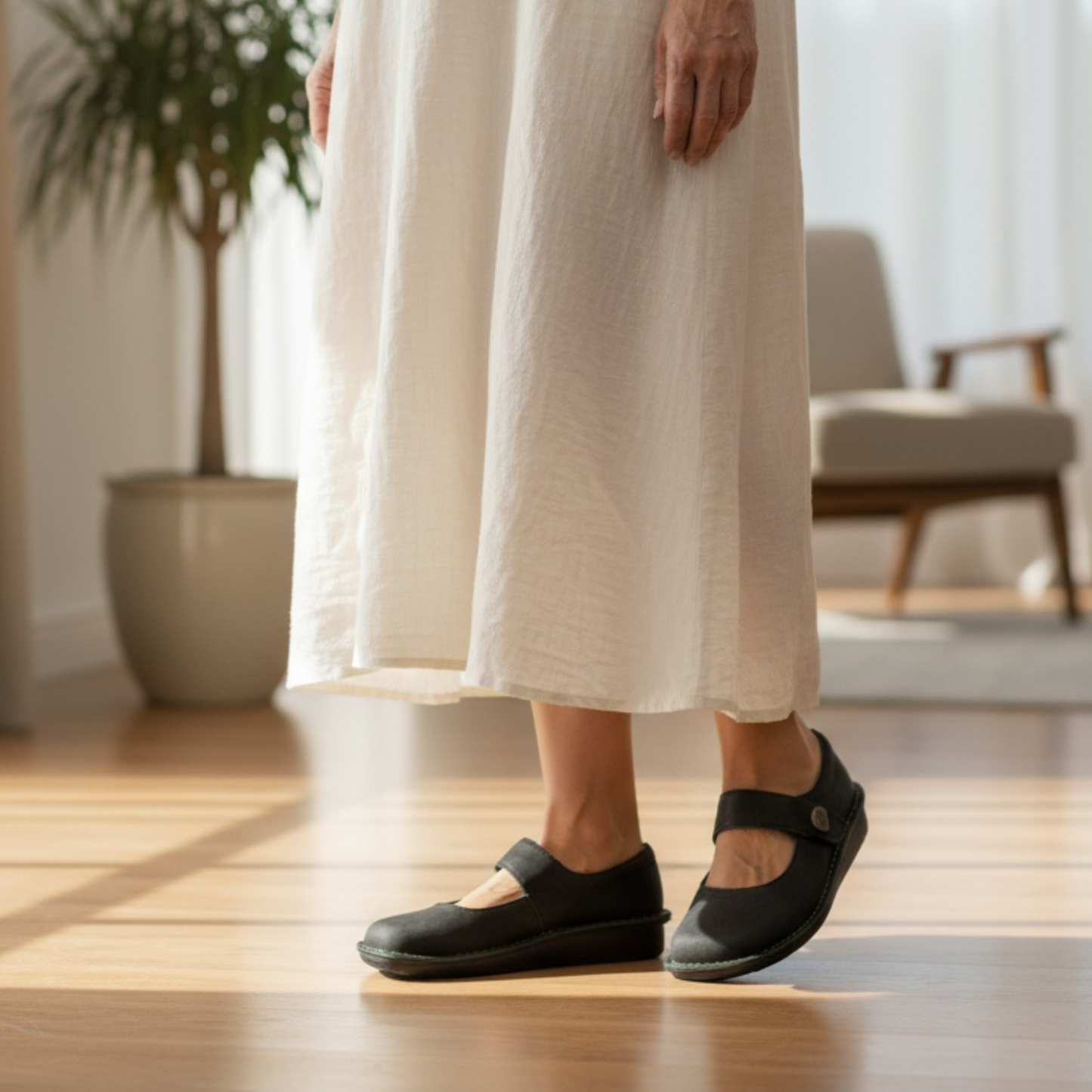 Women's Orthopedic Footwear | Adjustable Strap & All-Day Support