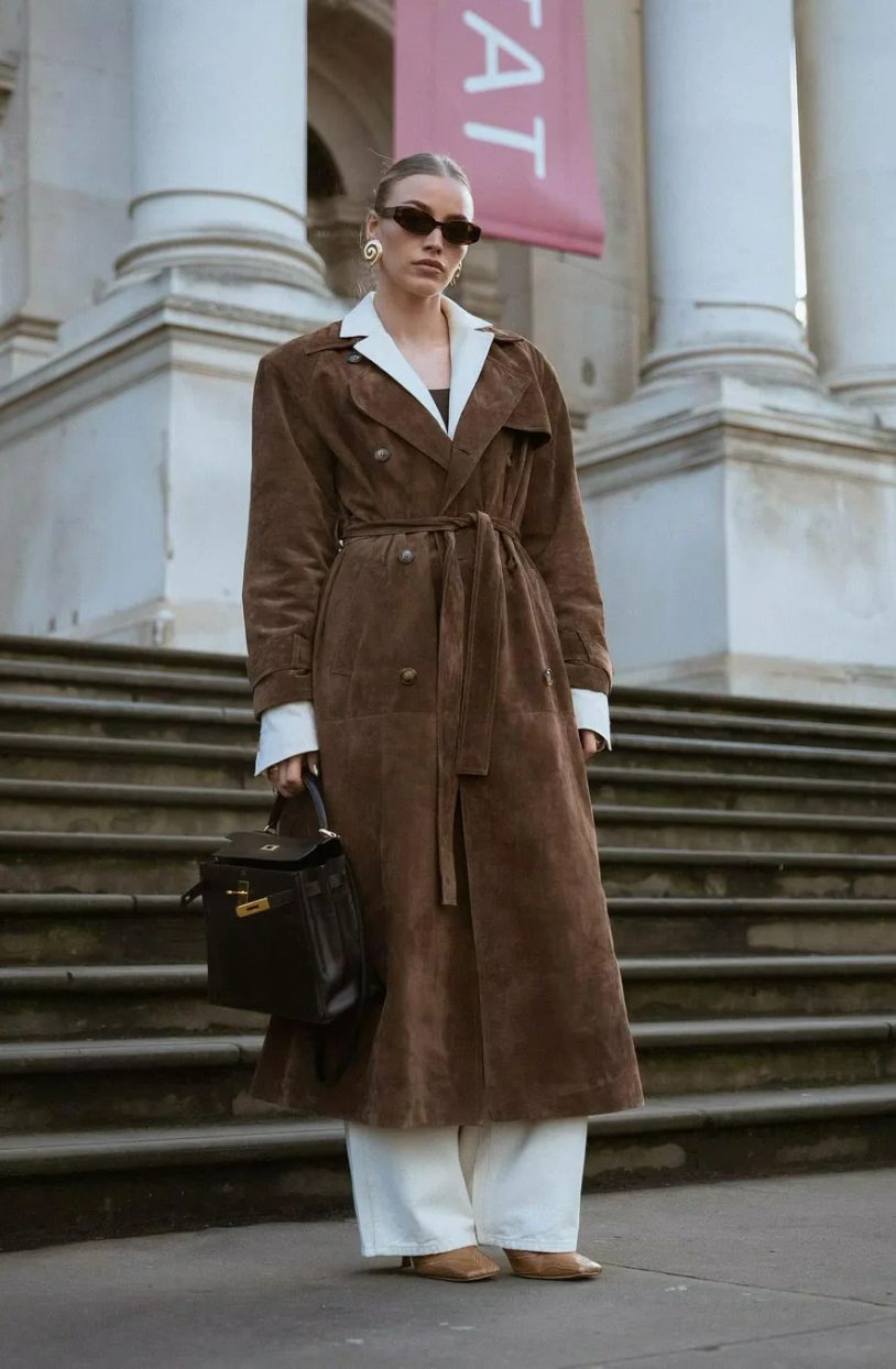 Women's Trench Coat | Wind Proof & Belted Design