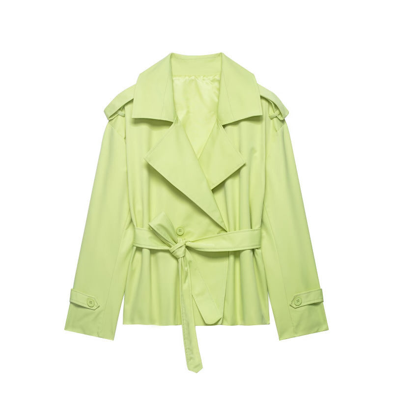 Women's Belted Coat | Wind Proof & Warm