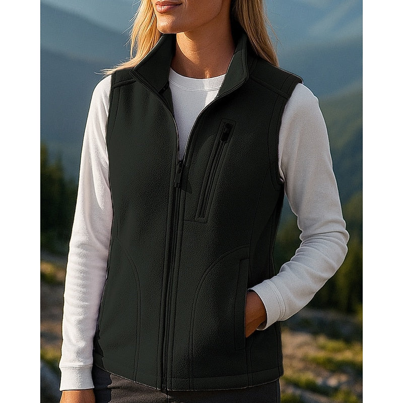 Women's Gilet | Zip Front & Warm Layering