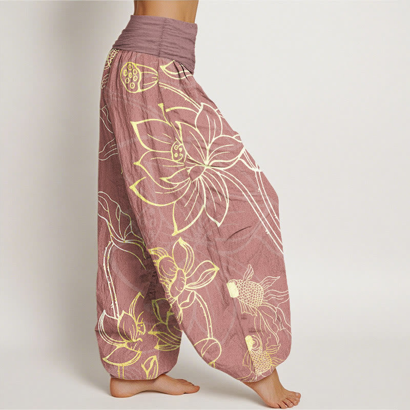Women's Harem Trousers | Wide Leg & Breathable Comfort
