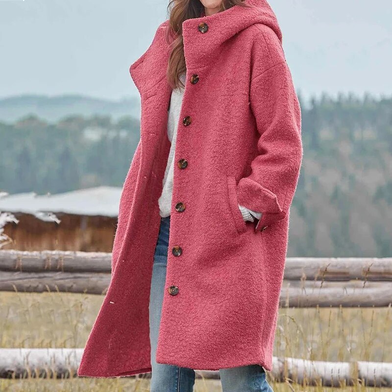 Women's Hooded Coat | Windproof & Lightweight