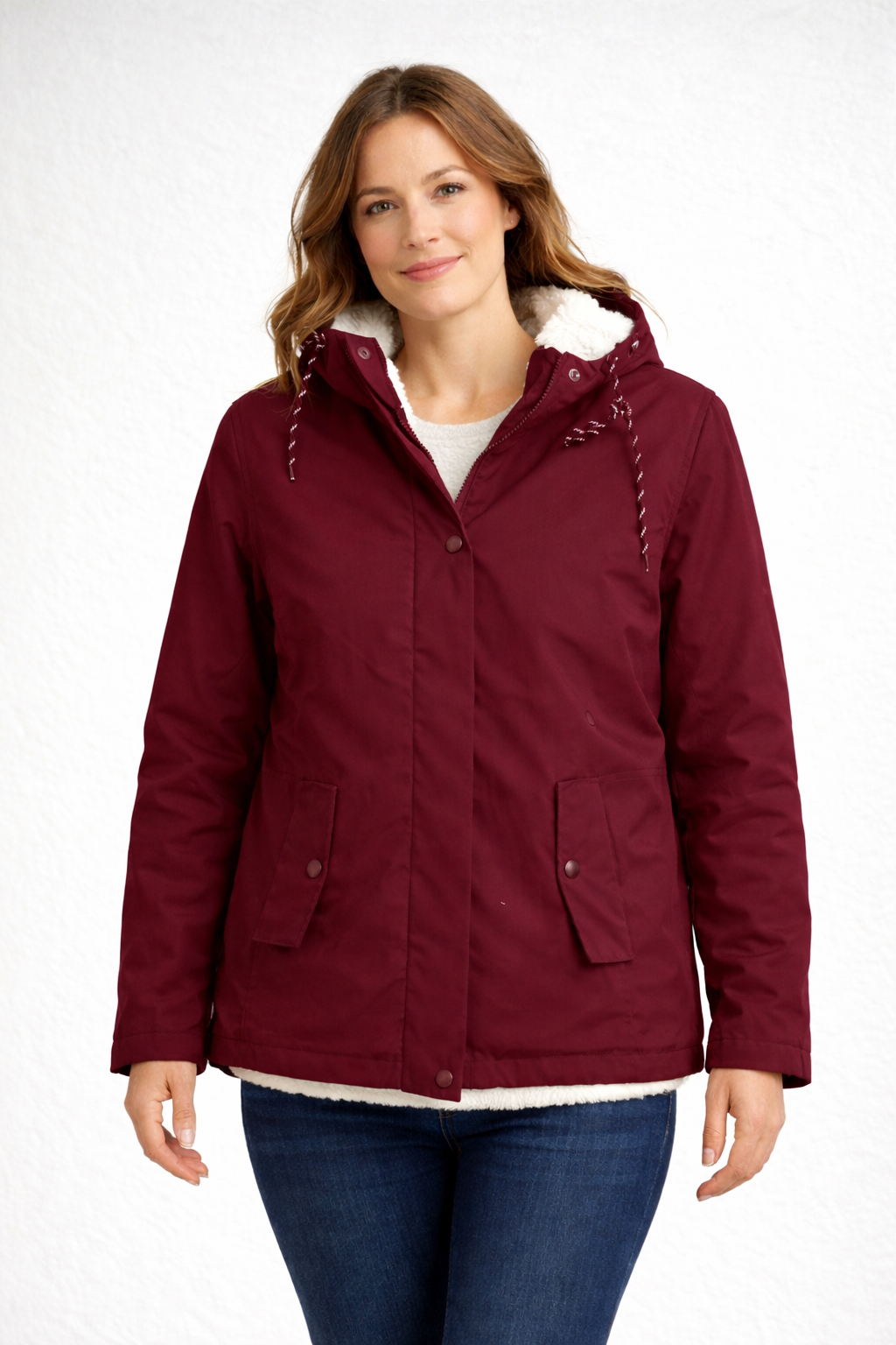 Women's Hooded Jacket | Warm & Windproof