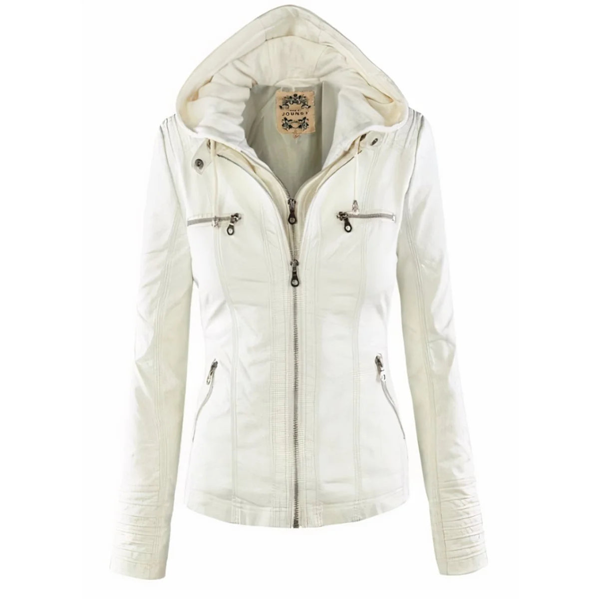 Women's Hoodie | Removable Hood, Zipped Chest Pockets