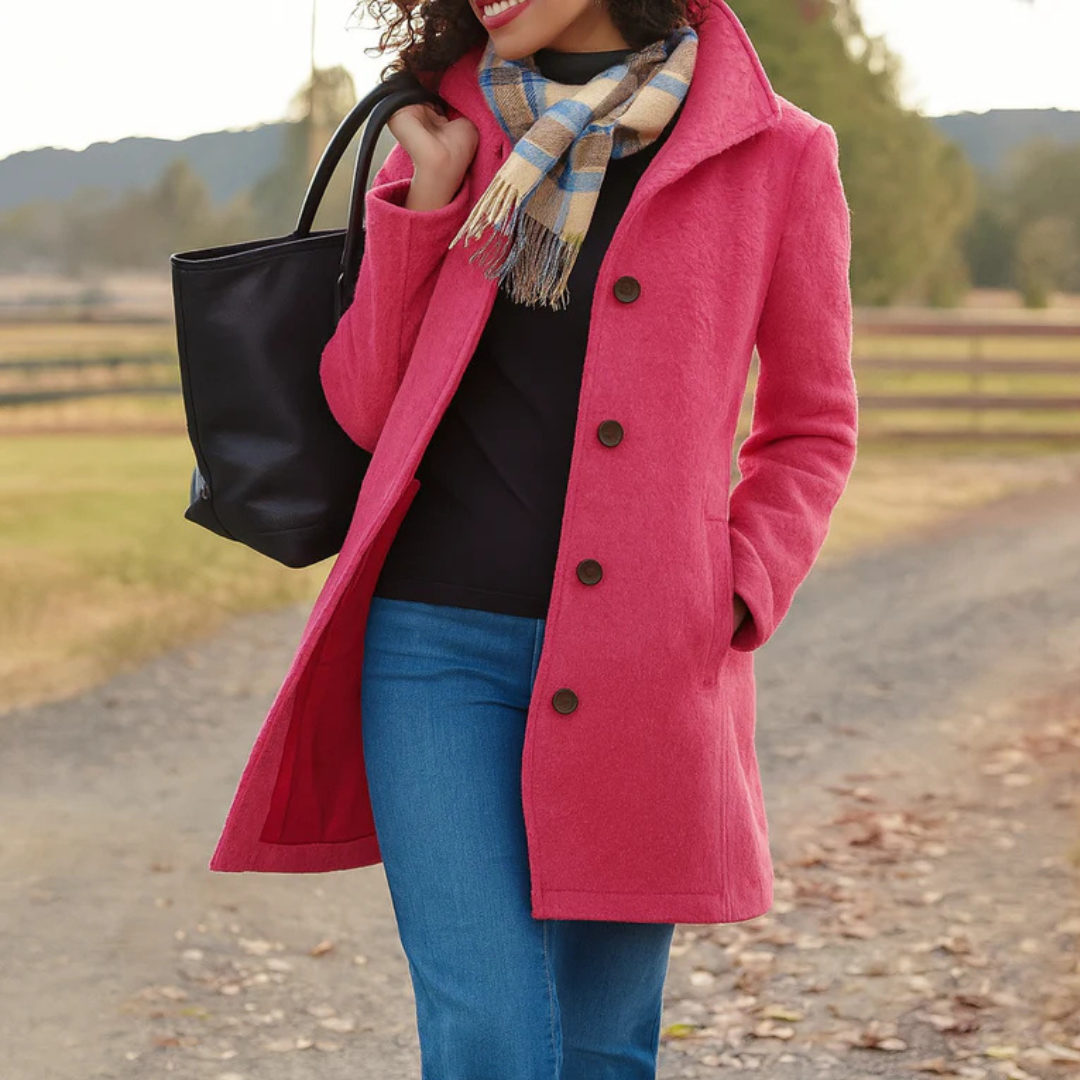 Women's Longline Coat | Warm & Smart Winter Style