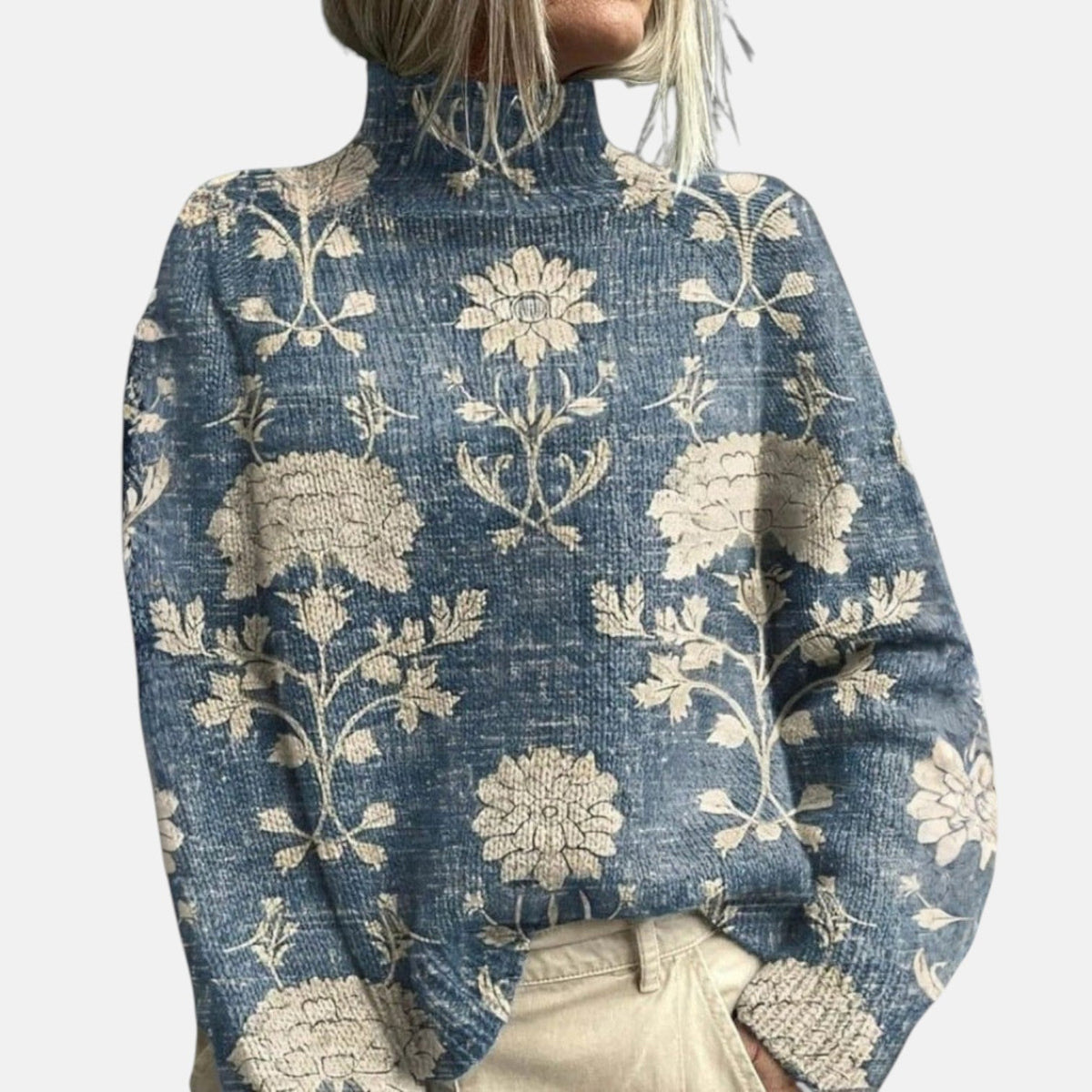 Women's Turtleneck Jumper | Soft & Relaxed Fit