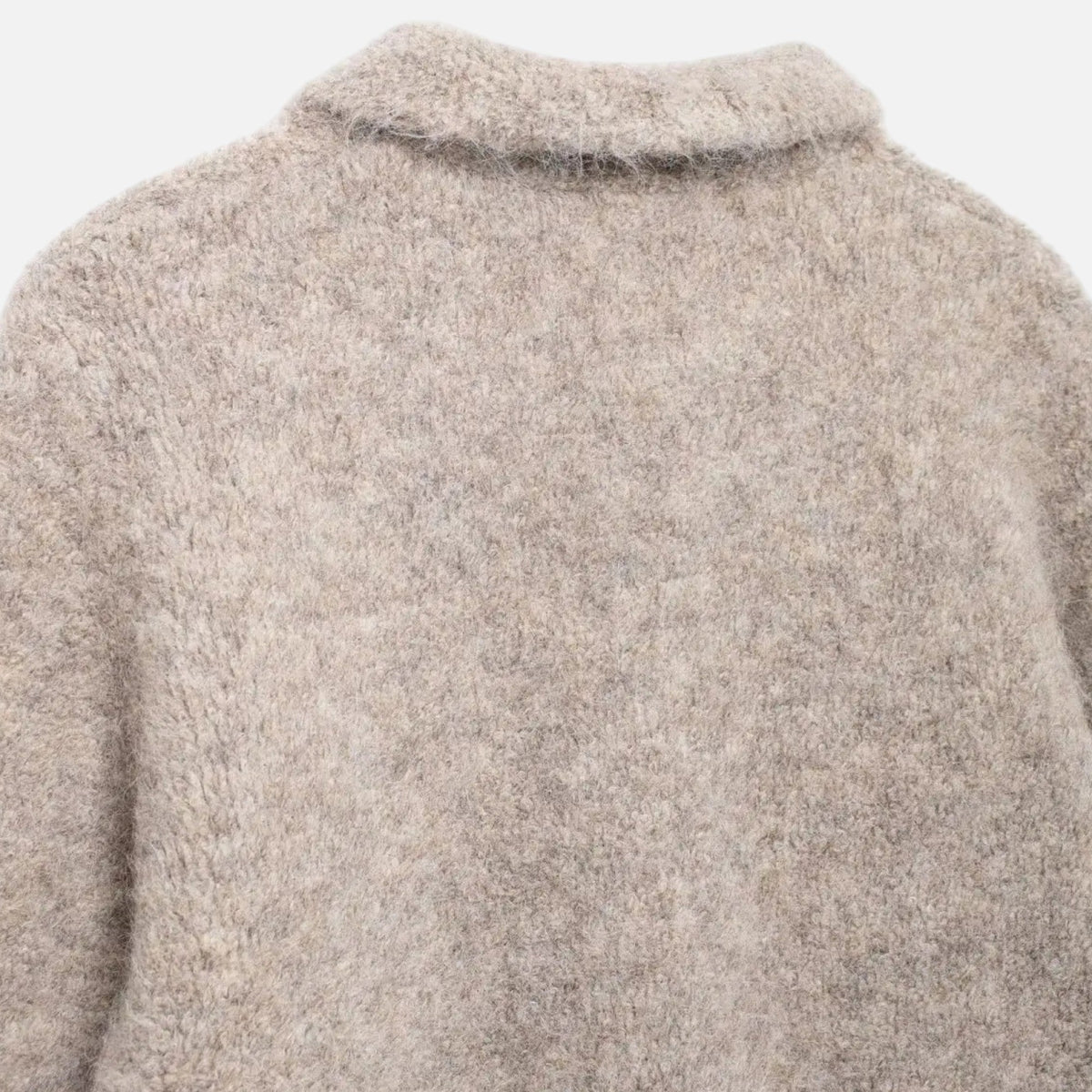 Women's Knit Cardigan | Floral Buttons & Cropped Fit 7