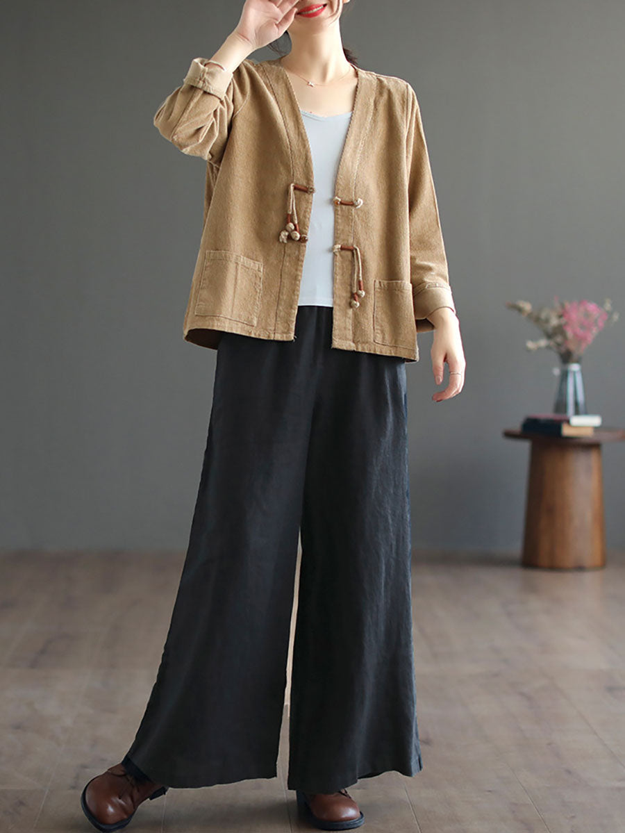 Women's Button Coat | Comfortable & Versatile 2