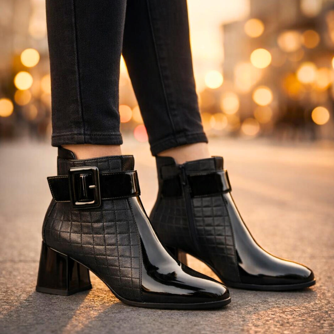 Women's Ankle Boots | Block Heel & Cushioned Comfort