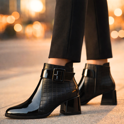 Women's Ankle Boots | Block Heel & Cushioned Comfort