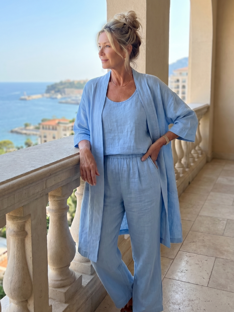 Women's Three Piece Trouser Set | Relaxed Fit & Lightweight 11