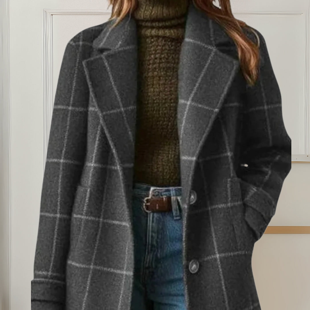 Women's Long Coat | Warm & Tailored Fit 6