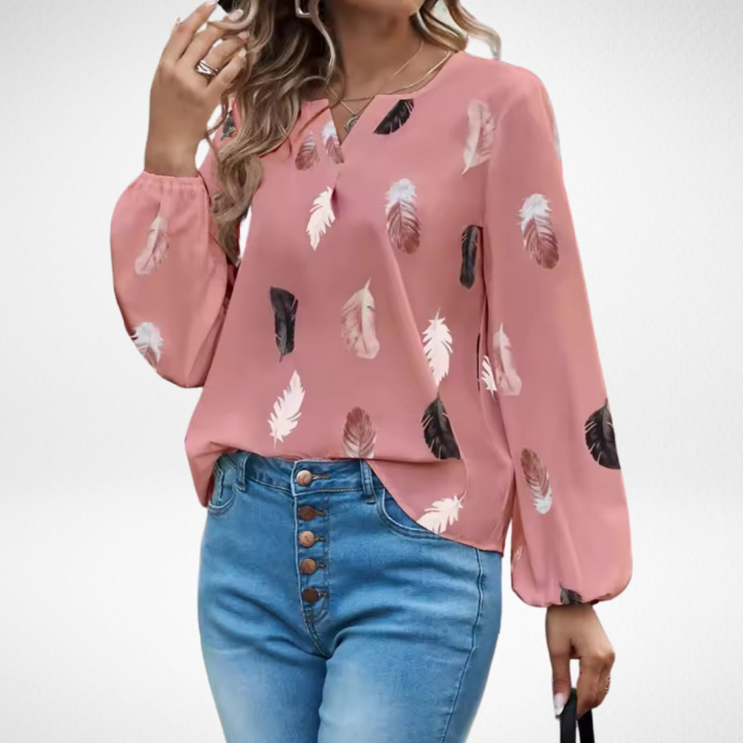 Nicole™ | Chic Blouse for Office & Evening Wear