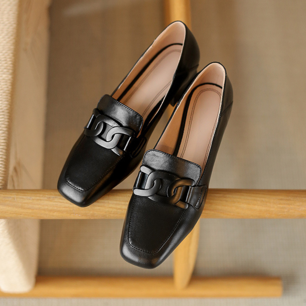 Women's Block Heel Loafers | Stable & Comfortable