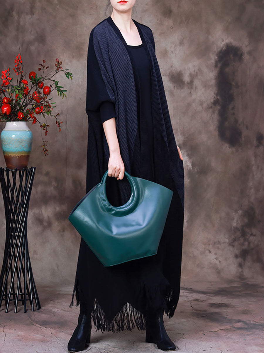 Women's Patchwork Coat | Irregular Cut & V-Neck Style 4
