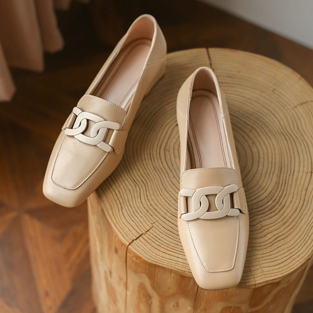 Women's Block Heel Loafers | Stable & Comfortable
