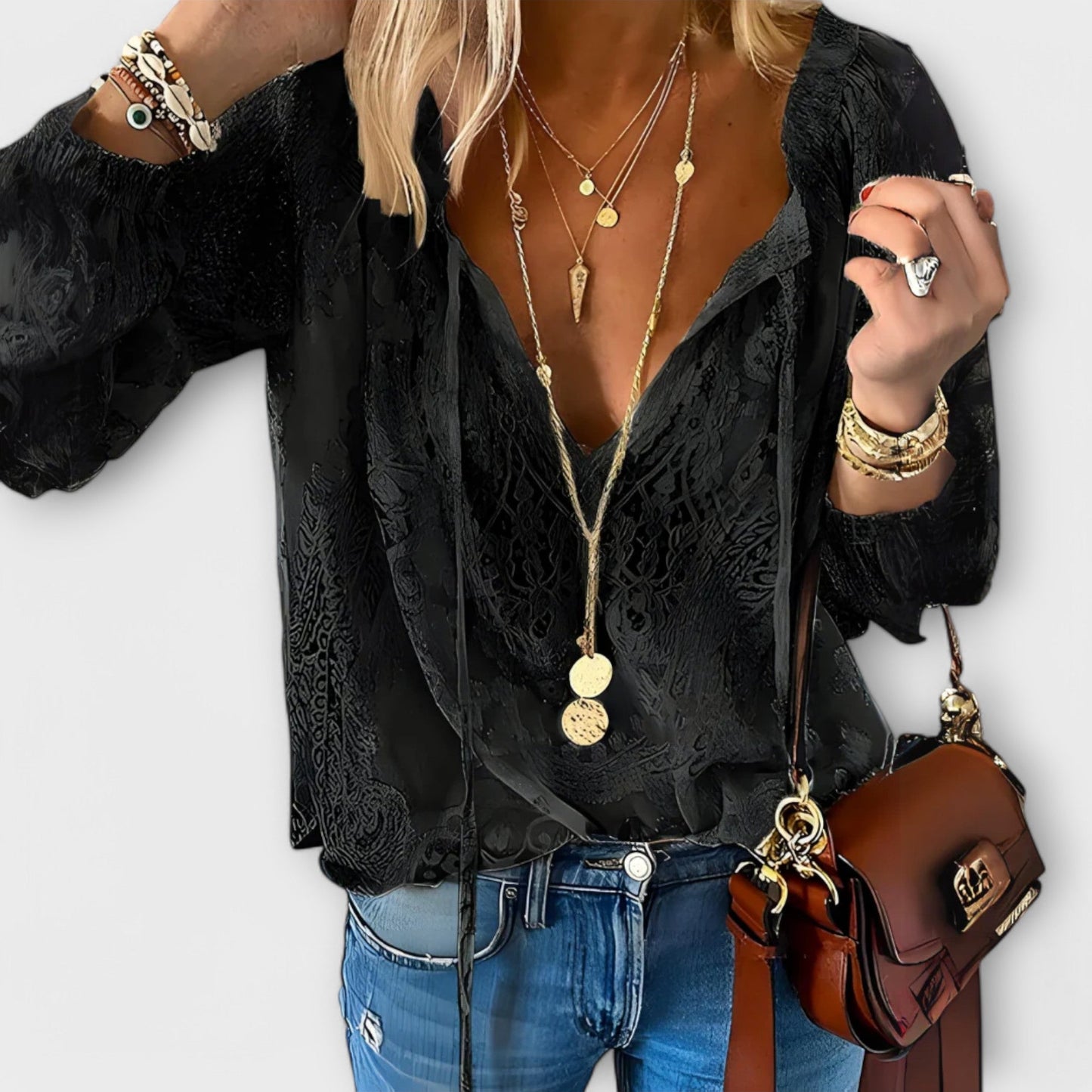 Brunetta | Chic Blouse for Work and Events