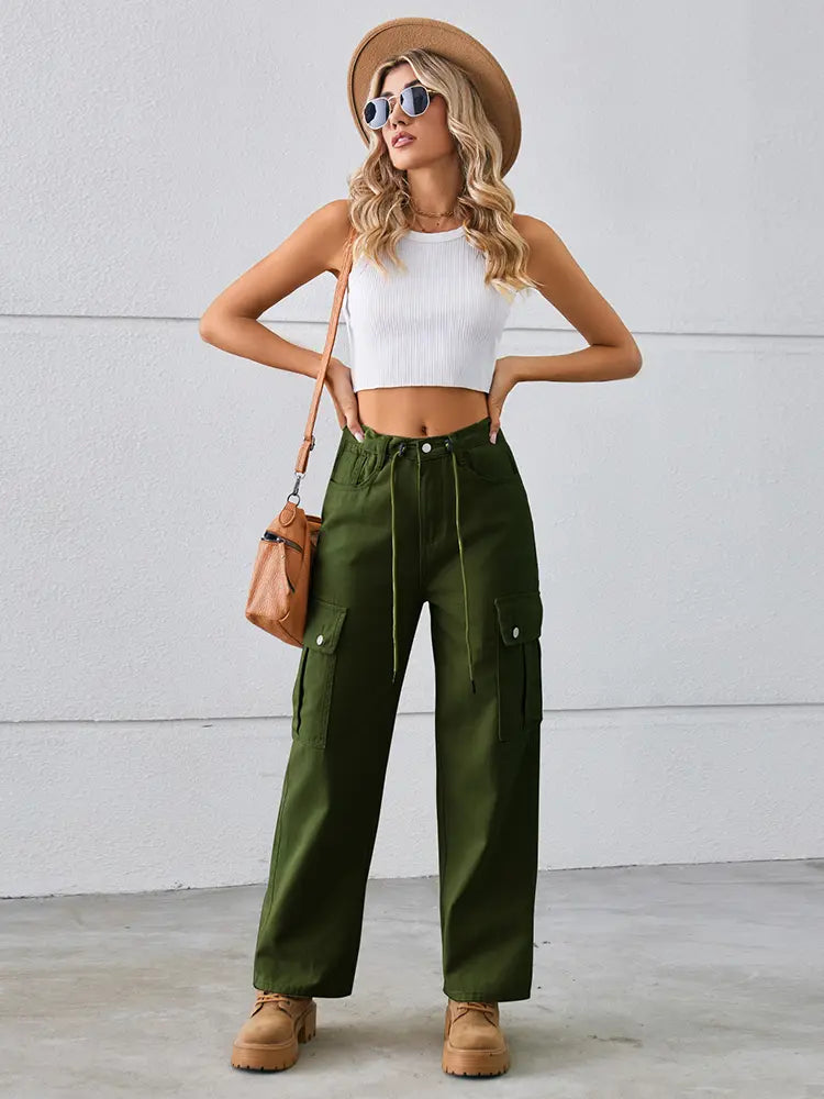 Men's Cargo Pants | Adjustable Waist & Relaxed Fit