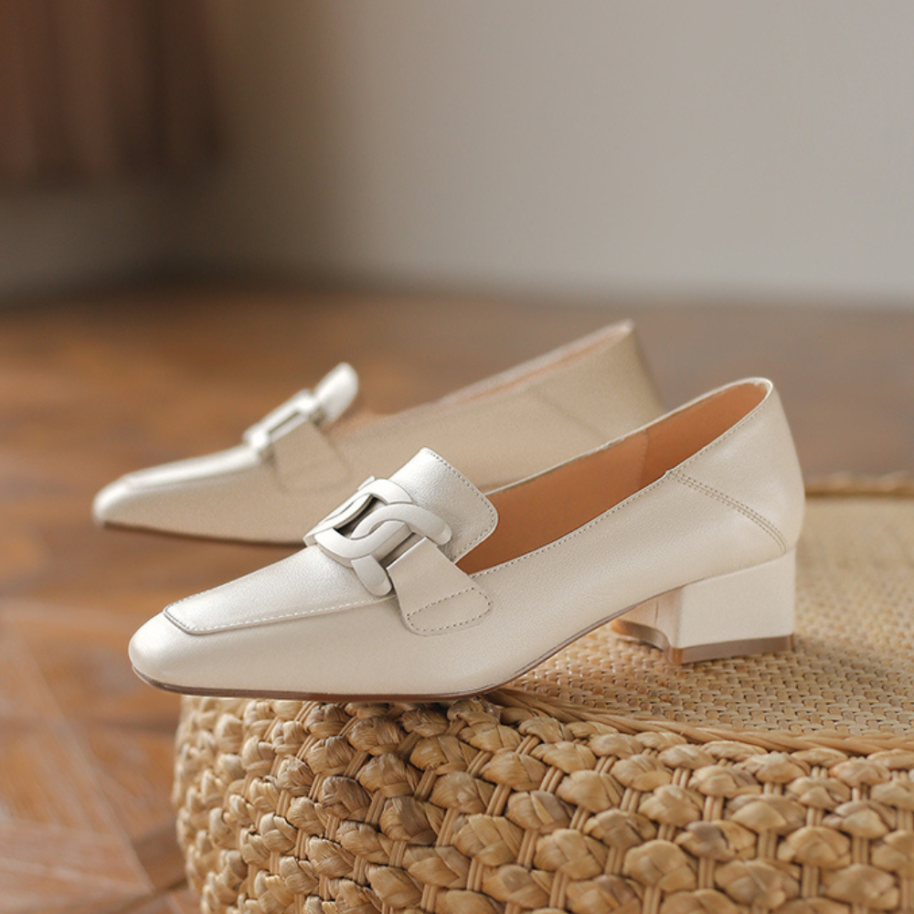 Women's Block Heel Loafers | Stable & Comfortable