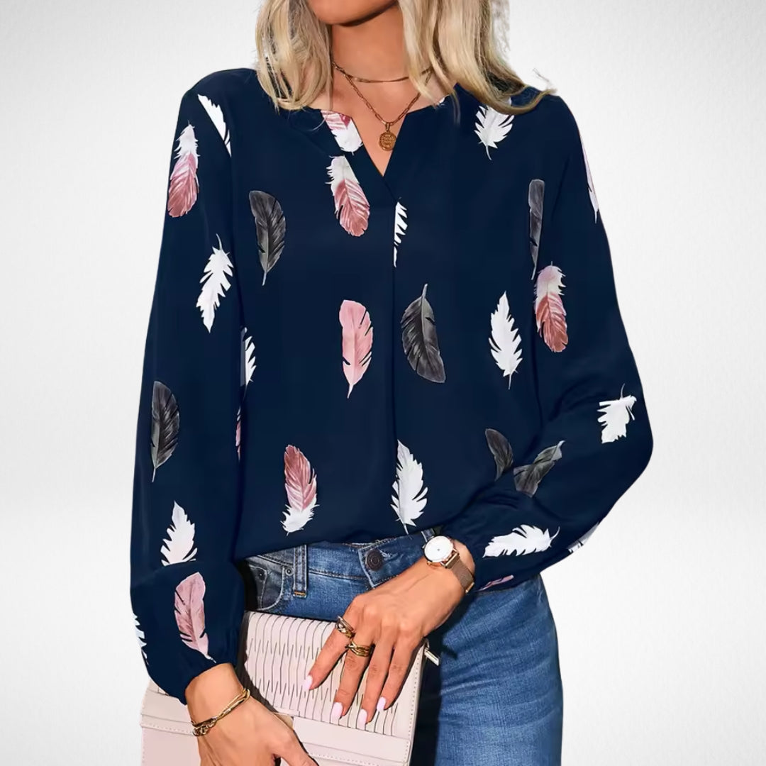 Nicole™ | Chic Blouse for Office & Evening Wear
