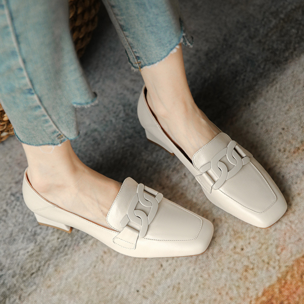 Women's Block Heel Loafers | Stable & Comfortable
