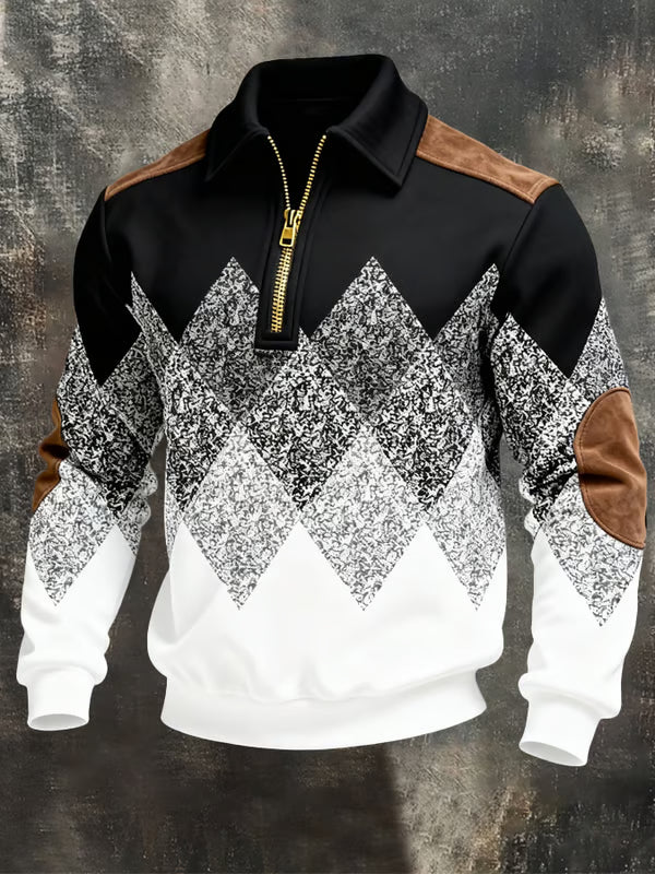 Women's Half-Zip Sweater | Structured Casual Fit