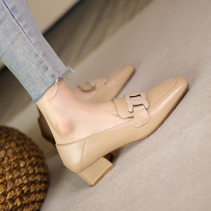 Women's Block Heel Loafers | Stable & Comfortable