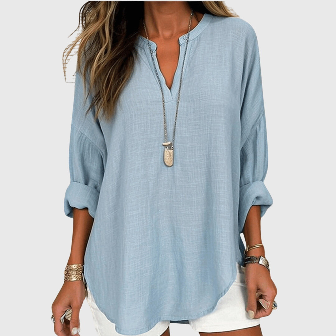 Lenara™ | Chic Flowing Beach Cover-Up