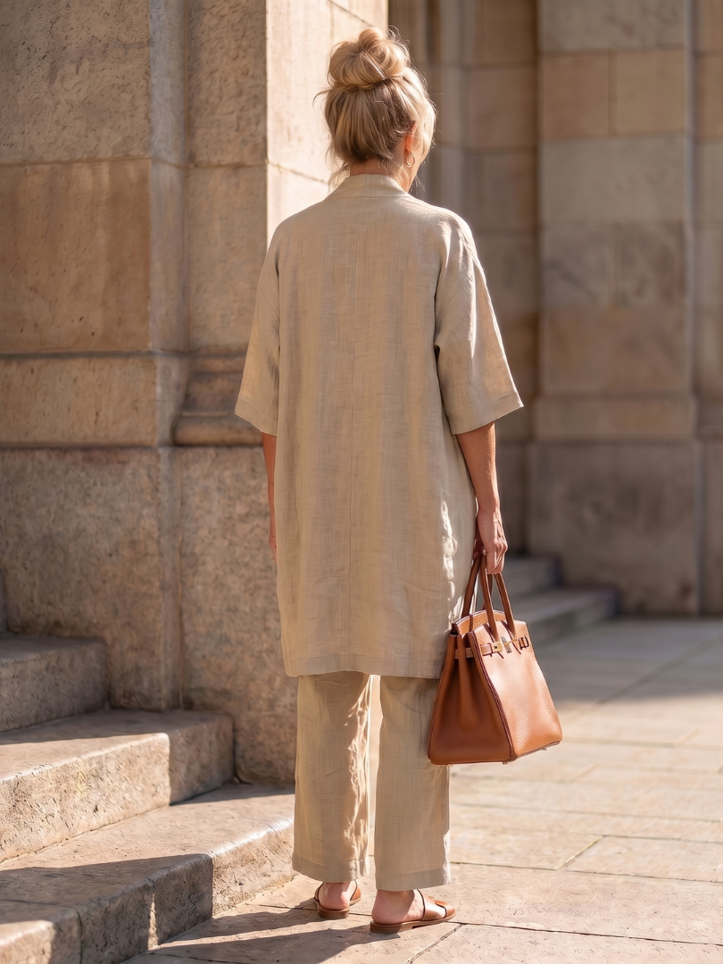Women's Three Piece Trouser Set | Relaxed Fit & Lightweight 8