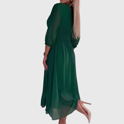 Chloe™ | Silky Chiffon Evening Dress