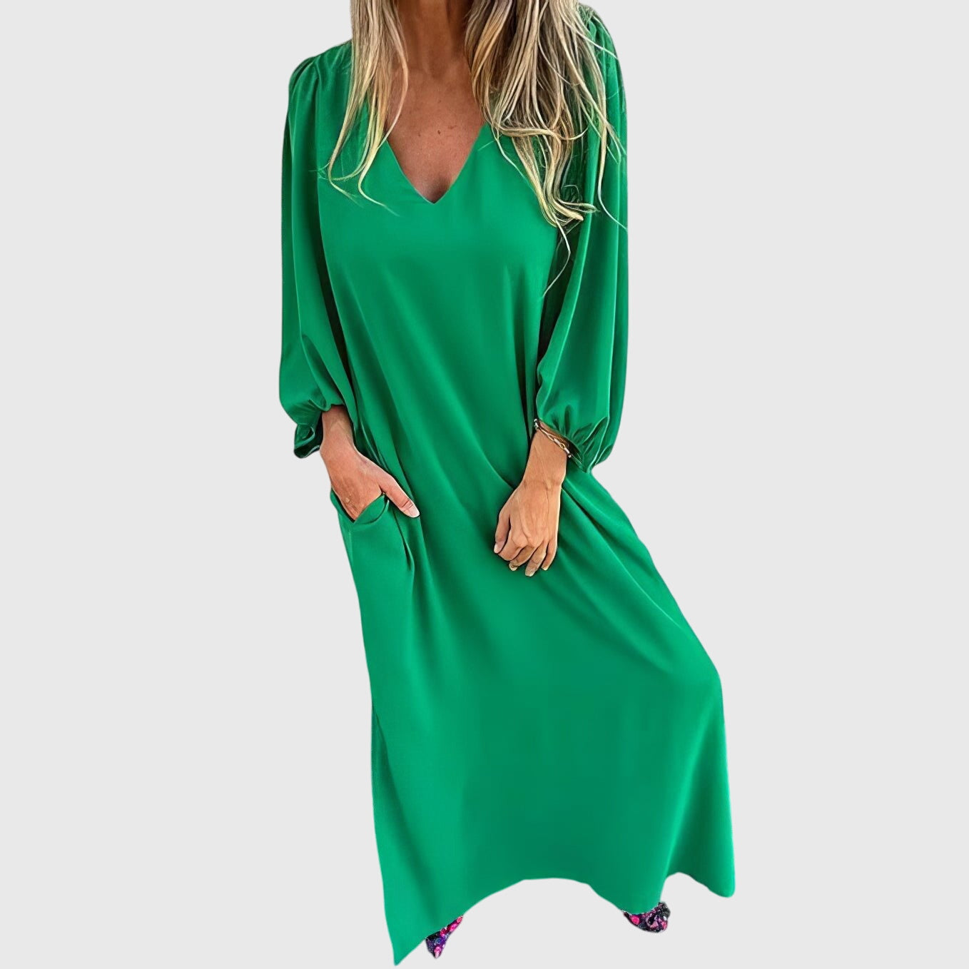 Carol™ - Bohemian Maxi Dress with Pockets for Every Occasion