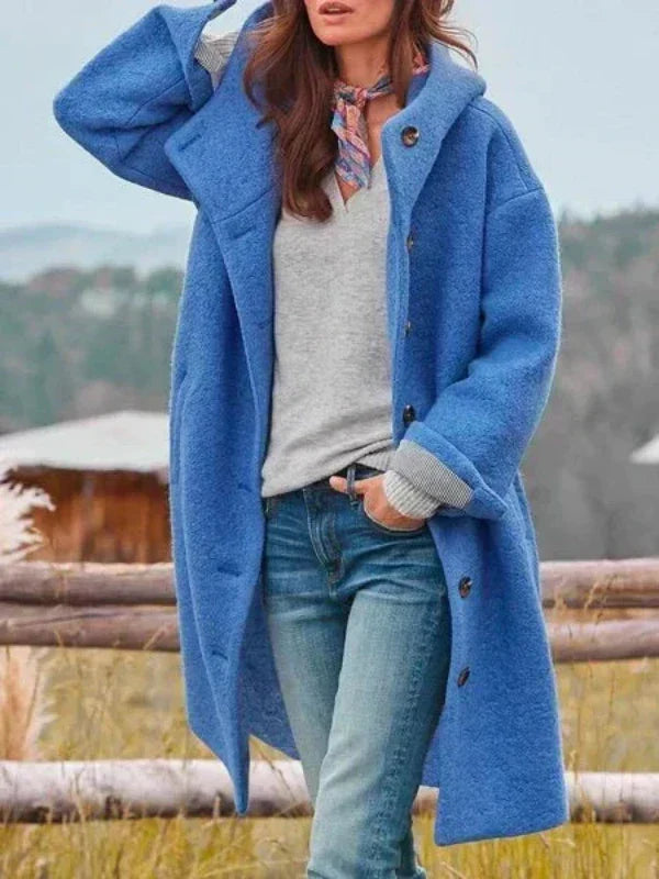 Women's Long Winter Jacket | Slim Fit & Warm 4