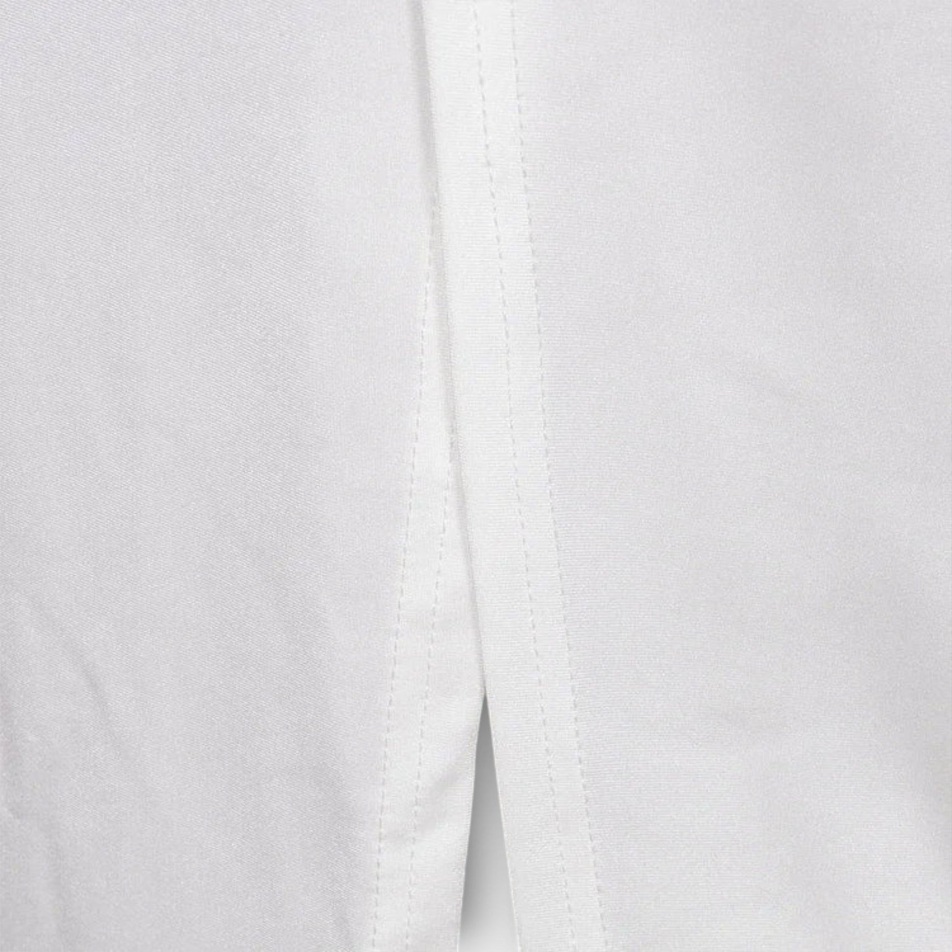 Selah White Long Sleeve Dress with Cutout and Rhinestones for Events