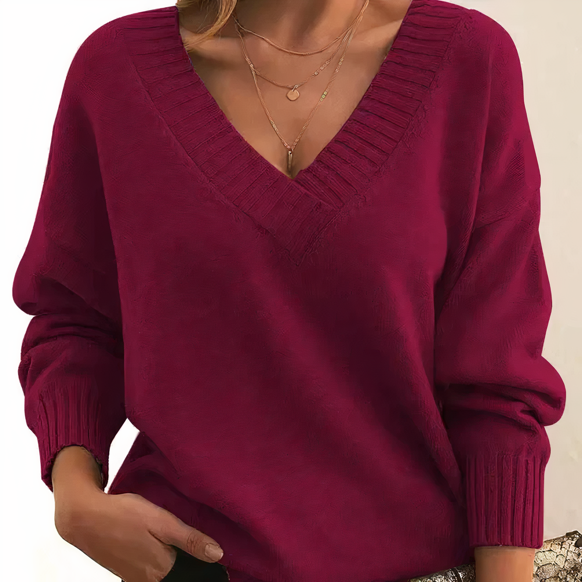 Women's Knit Sweater | Ultra-Soft & Warm