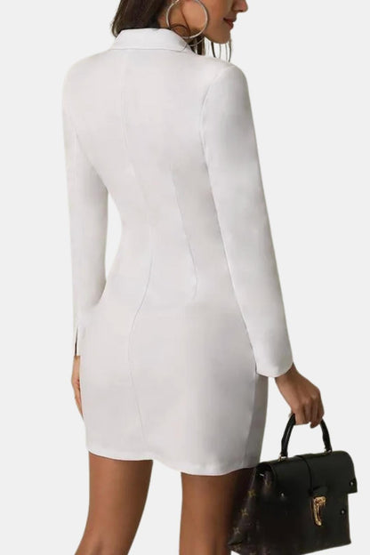 Women's Blazer Dress | Tailored Fit & Double-Breasted 8