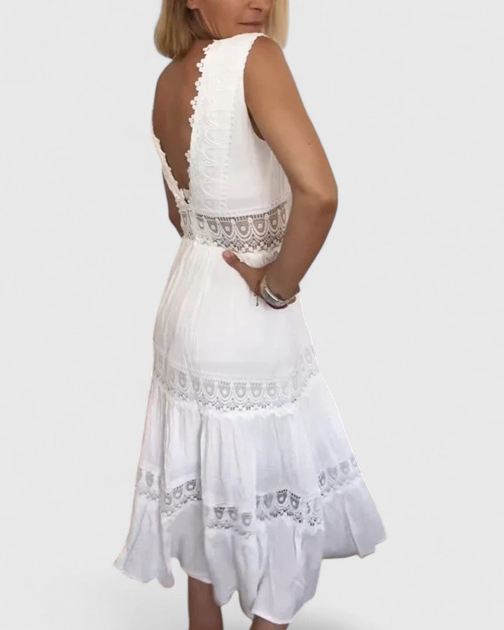 Alena | Chic Midi Dress for Every Occasion