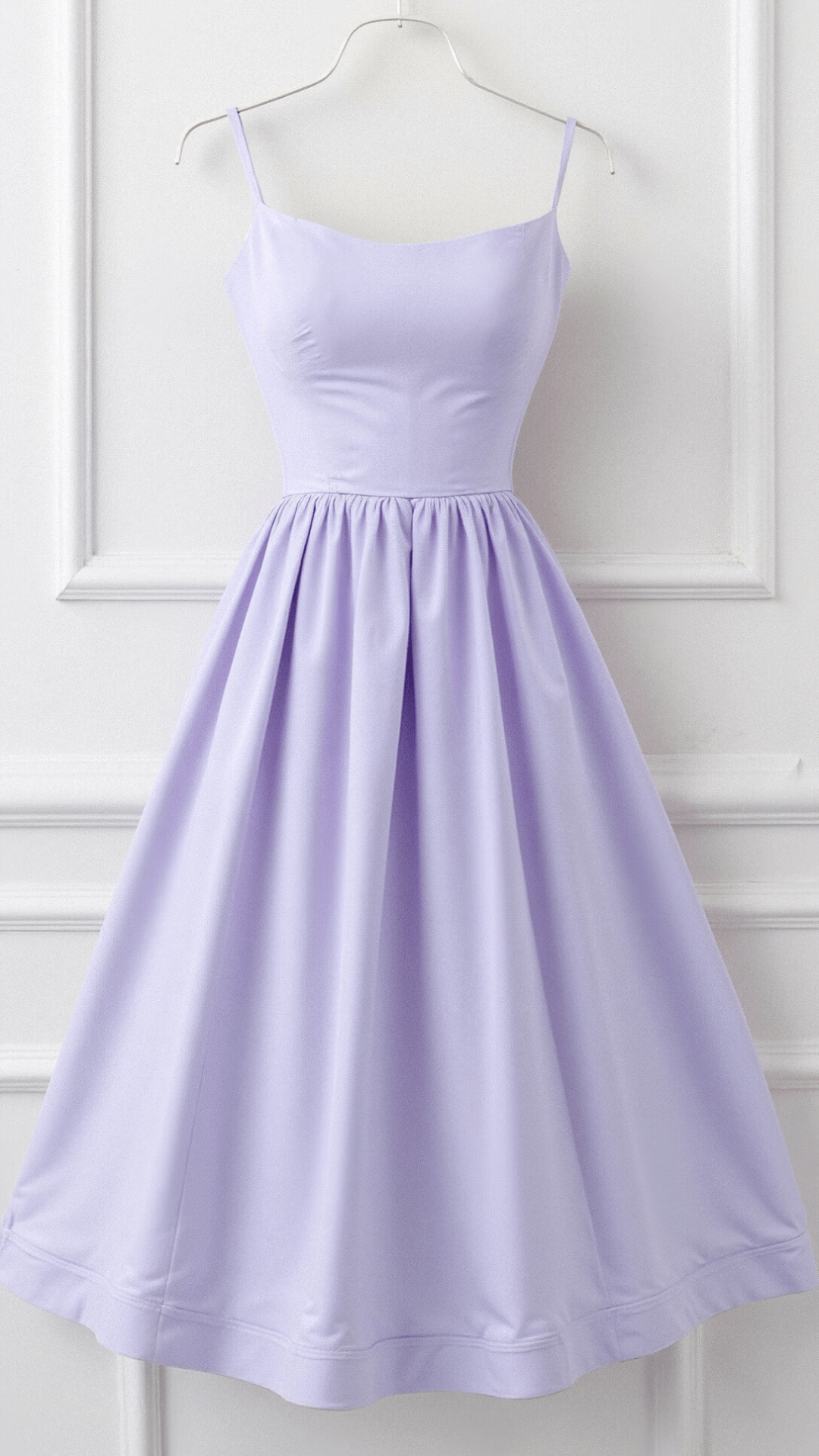 Ascot Style A-Line Midi Dress for Special Occasions