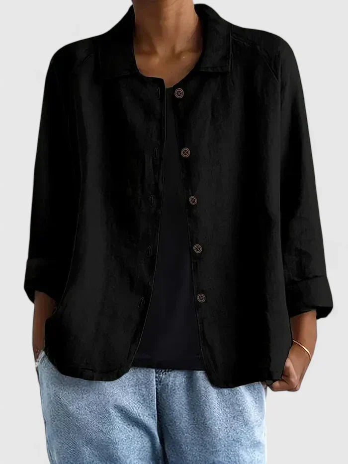 Ashleigh | Chic Cotton Blouse for Any Occasion