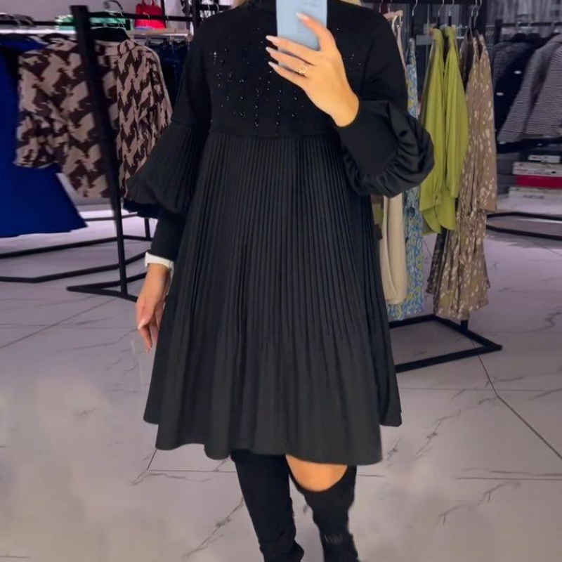 Ashlyann | Chic Midi Dress for Any Occasion