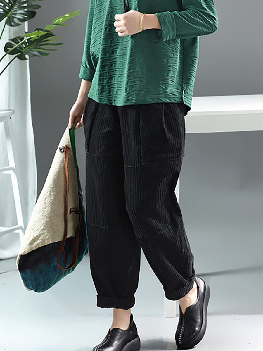 Women's Harem Pants | Elastic Waist & Retro Style 5