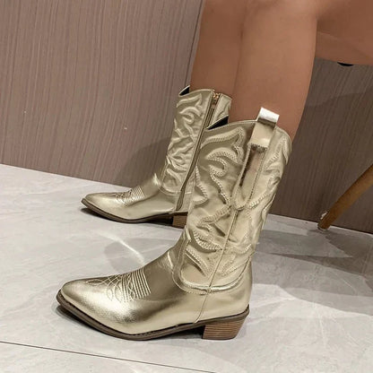 Bella - Stylish Western Cowboy Boots for All Occasions