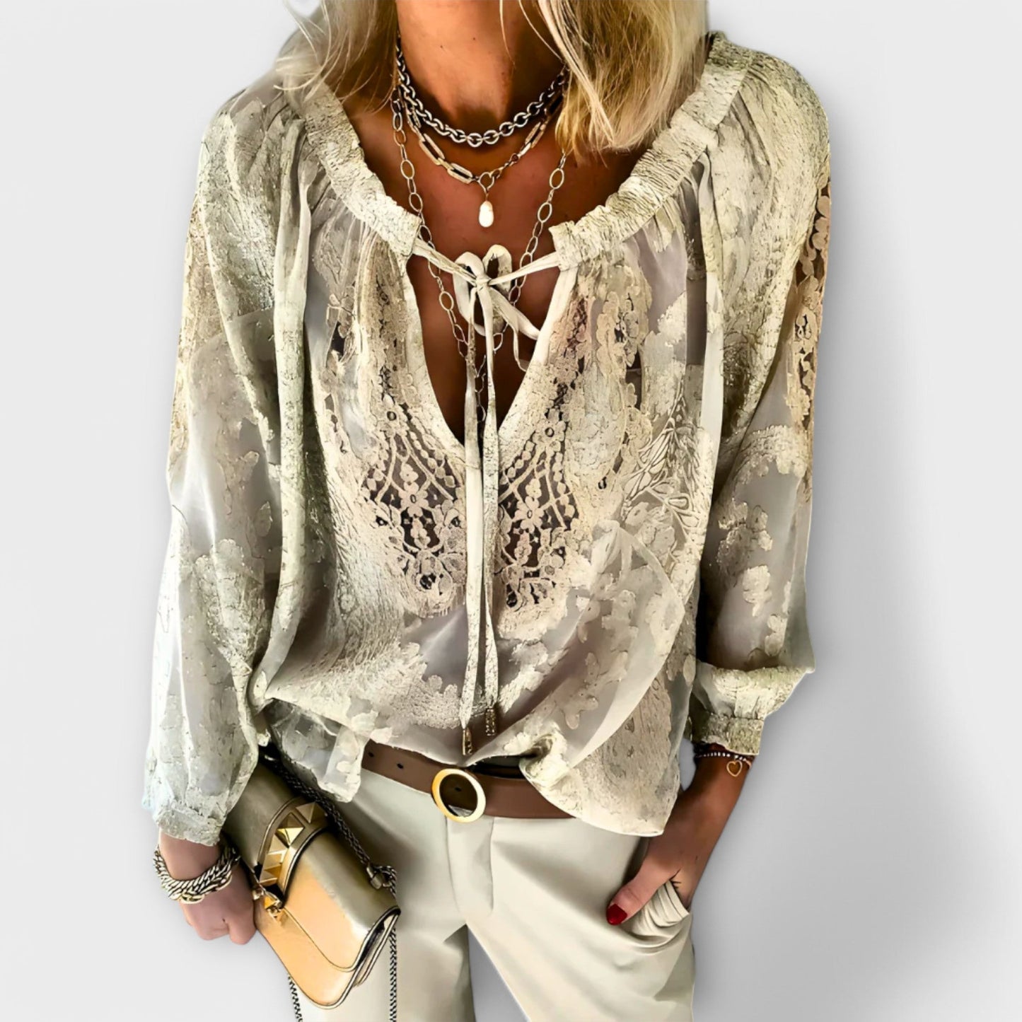 Brunetta | Chic Blouse for Work and Events