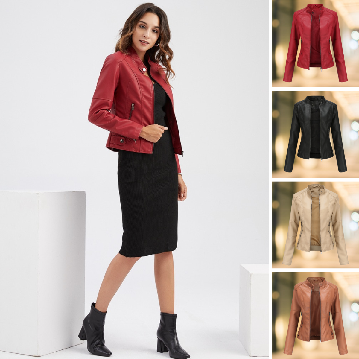 Women's Jacket | High Collar & Versatile Fit
