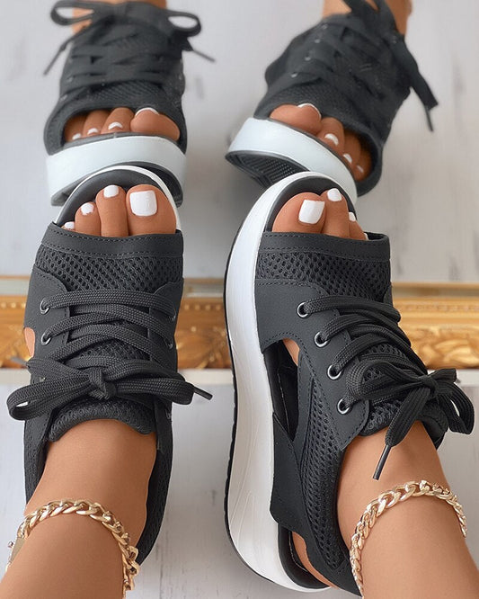 Chic Lace-Up Women's Sandals for Every Occasion