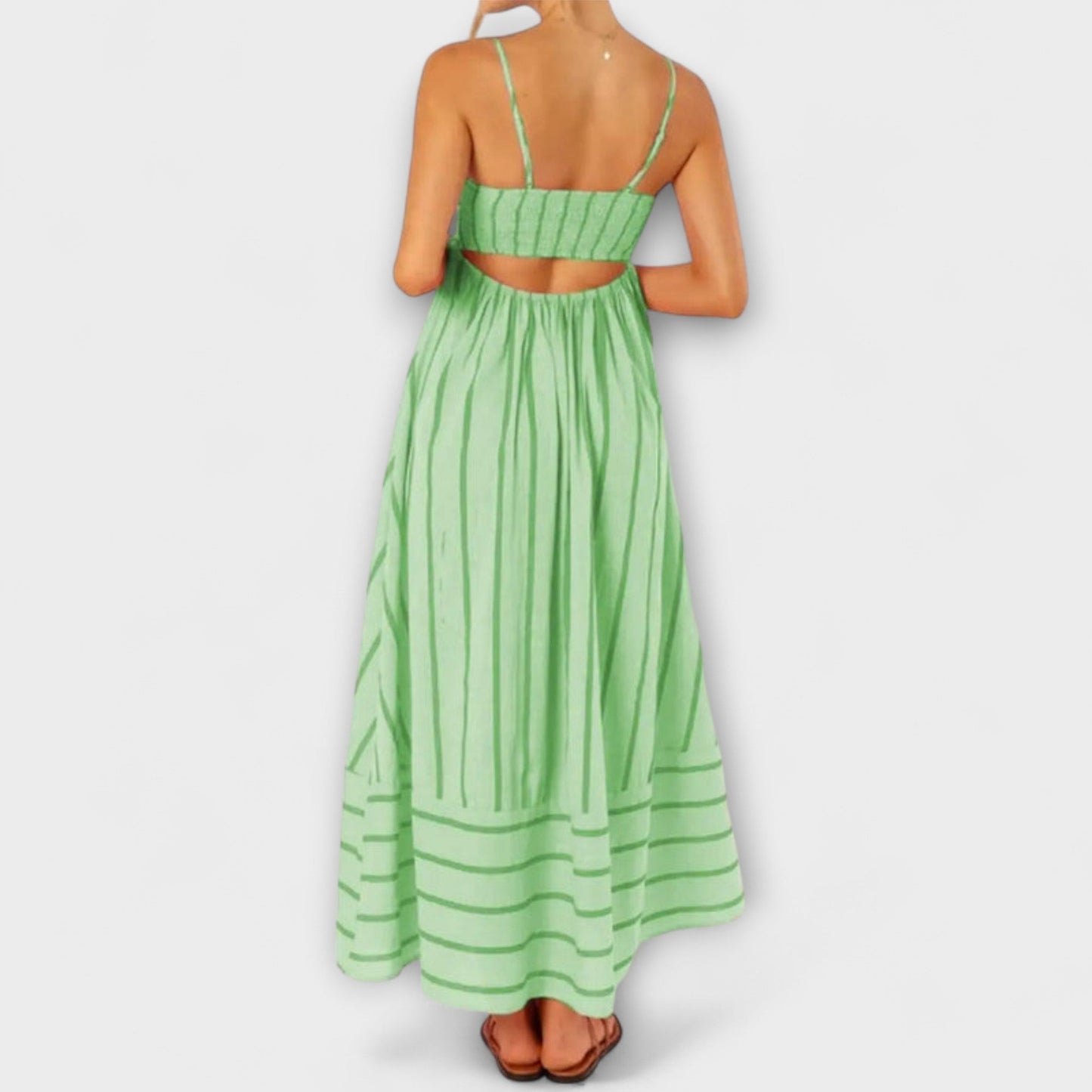 Chic Maxi Dress in Bare Bloom for Every Occasion
