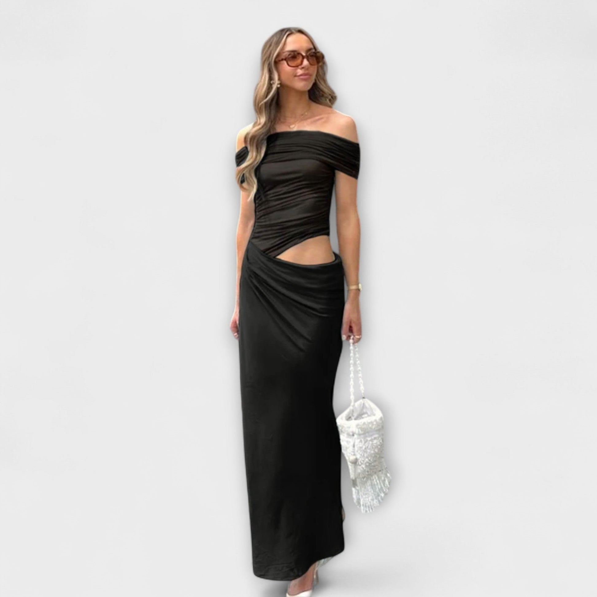 Chic Ruffled Irregular Dress for Any Occasion